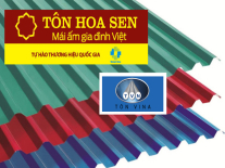 Nguồn cung cấp tôn Hoa Sen - Đông Á cho các công trình lớn